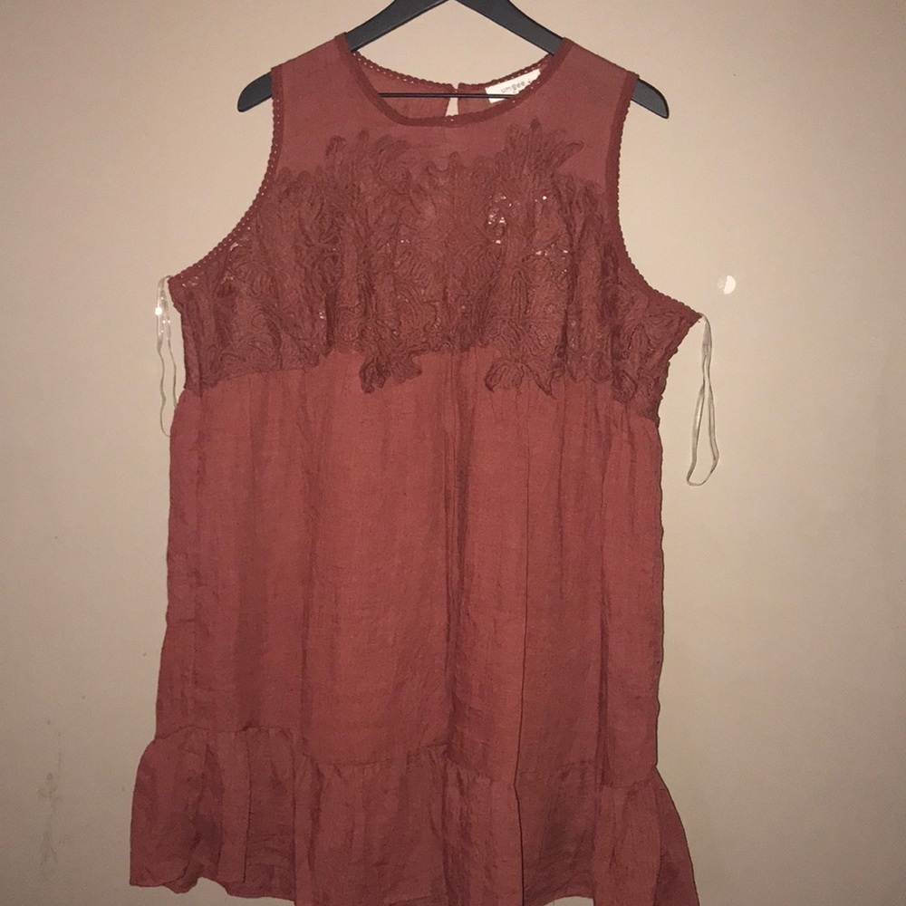 Umgee Brand Tank Dress